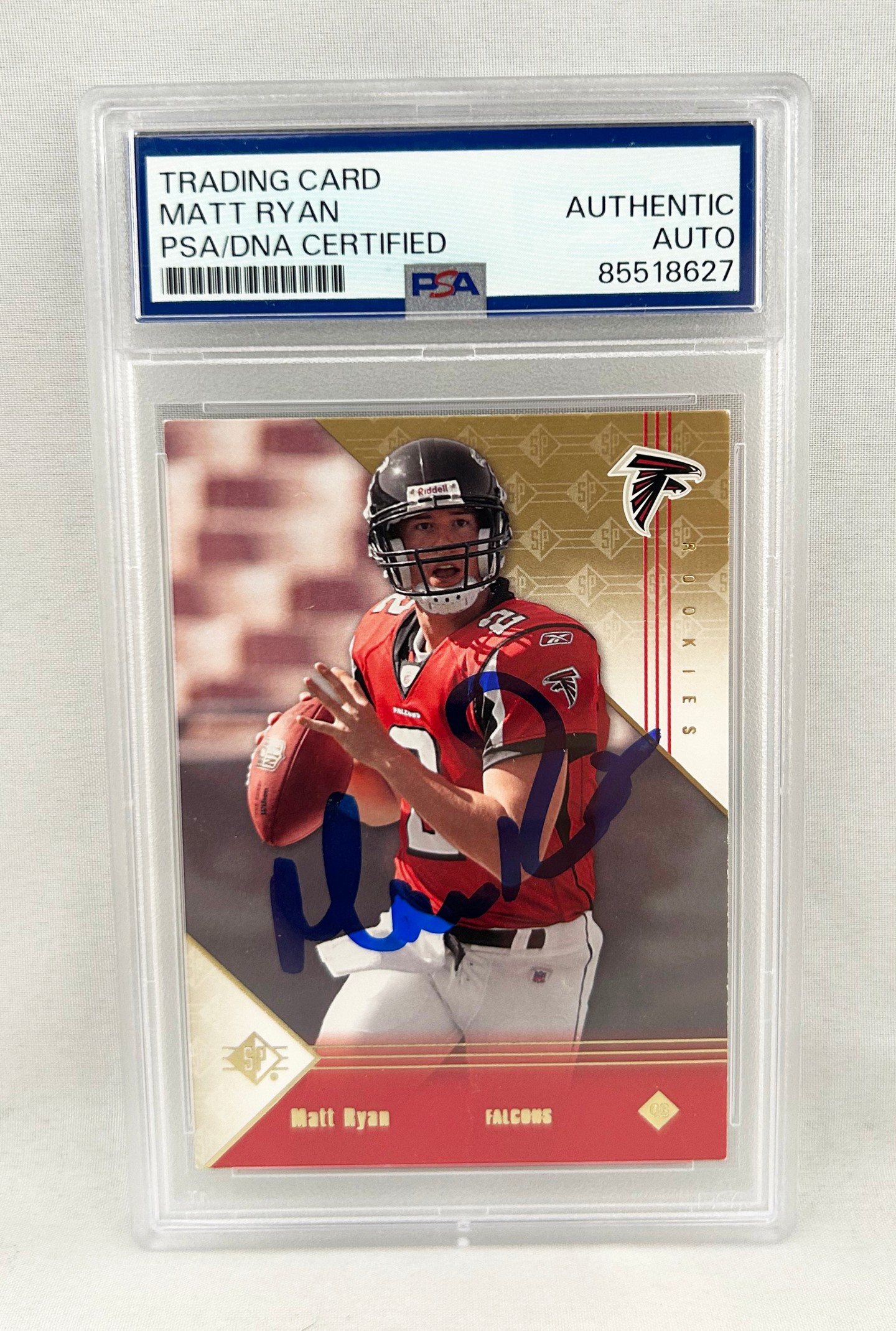 Matt Ryan Signed Card 2008 Upper Deck SP #143 PSA/DNA Atlanta Falcons