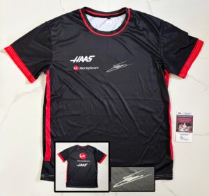 Esteban Ocon Signed Shirt Haas Formula 1 F1 JSA 1