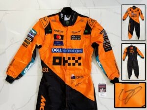 Oscar Piastri Signed Race Suit 2025 Season McLaren Formula 1 F1 JSA