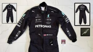 George Russell Signed Race Suit 2023 Season Mercedes Formula 1 F1 JSA