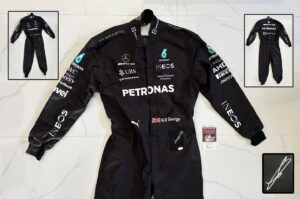 George Russell Signed Race Suit 2023 Season Mercedes Formula 1 F1 JSA 1