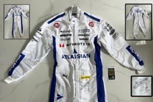 Alex Albon Signed Race Suit 2025 Season Williams Racing Formula 1 F1 JSA