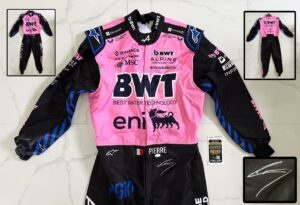 Pierre Gasly Signed Race Suit 2025 Season Alpine Formula 1 F1 JSA