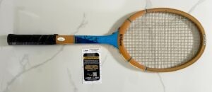 Chris Evert Signed Tennis Racquet JSA 2