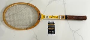 Chris Evert Signed Tennis Racquet JSA 3