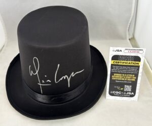 Alice Cooper Signed Top Hat JSA 1