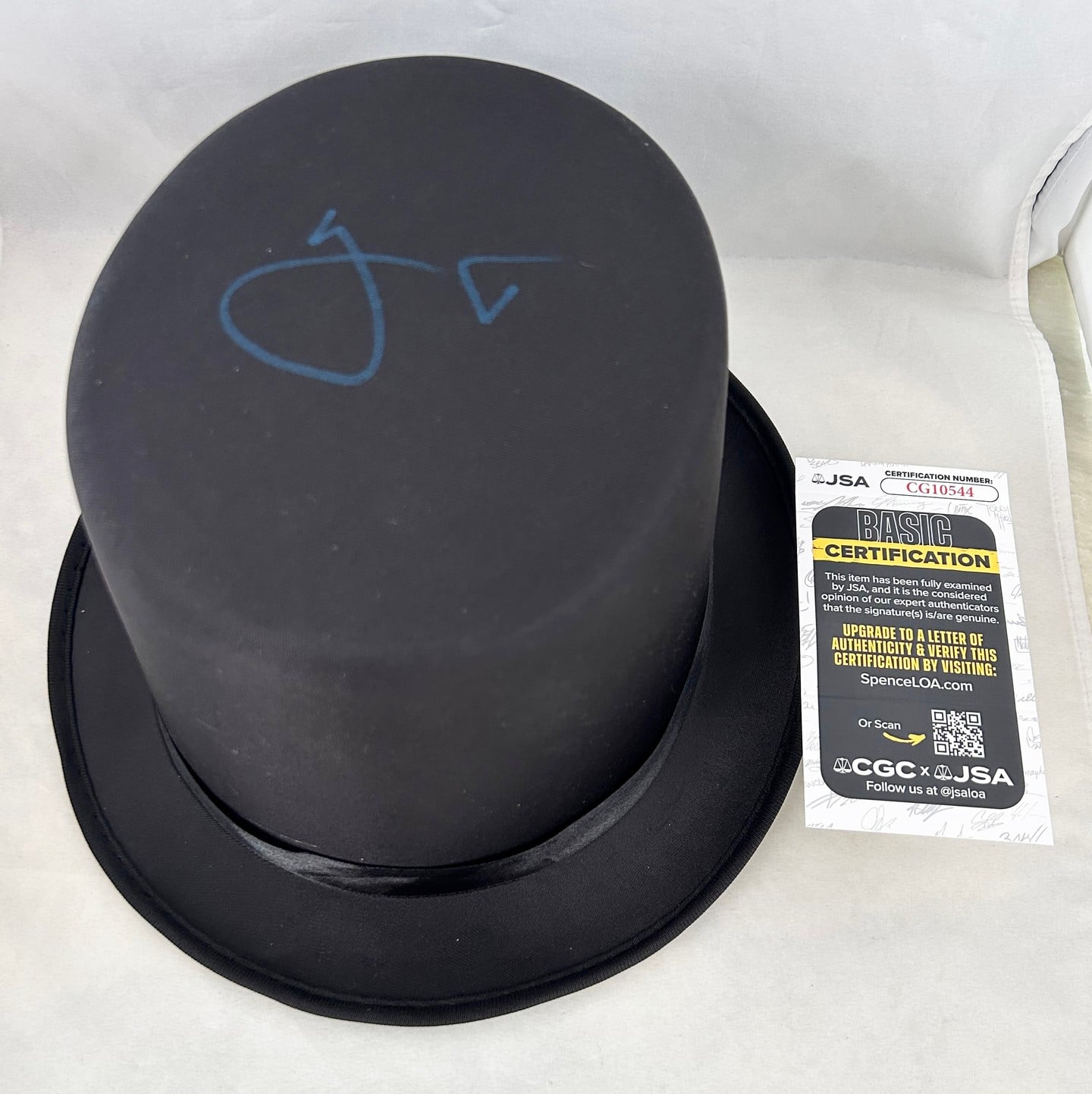 Hugh Jackman Signed Top Hat The Greatest Showman JSA 1