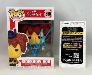 Kelsey Grammer Signed Funko Pop Simpsons Sideshow Bob #1656 JSA