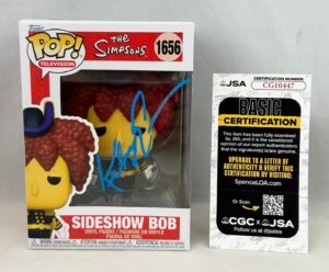 Kelsey Grammer Signed Funko Pop Simpsons Sideshow Bob #1656 JSA 1