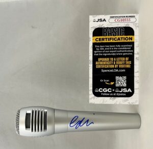 Geri Halliwell Signed Microphone Ginger Spice Girls JSA