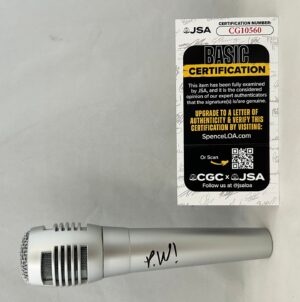 Pharrell Williams Signed Microphone JSA