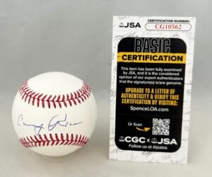Condoleezza Rice Signed Baseball US Secretary of State JSA