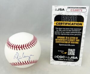 Alice Cooper Signed Baseball JSA