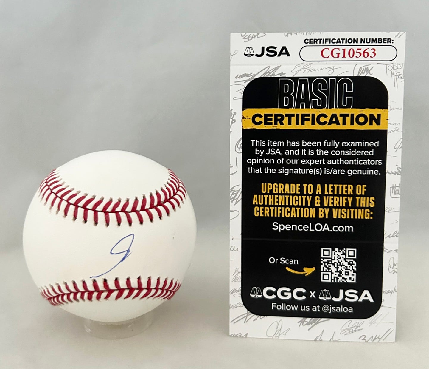 Shota Imanaga Signed Authentic MLB Baseball Chicago Cubs JSA