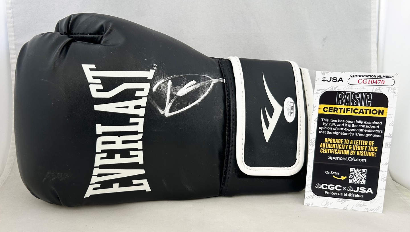 Dolph Lundgren Signed Boxing Glove Rocky JSA 1
