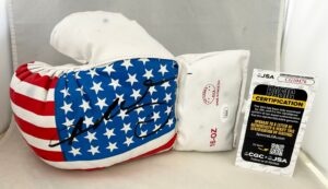 Sugar Ray Leonard Signed Boxing Glove USA Olympics JSA 1