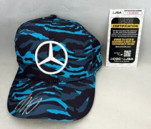 Andrea Kimi Antonelli Signed Hat Mercedes F1 Formula 1 JSA