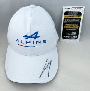 Pierre Gasly Signed Hat Alpine F1 Formula 1 JSA