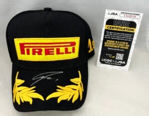 Nico Hulkenberg Signed Hat Stake Pirelli F1 Formula 1 JSA 1