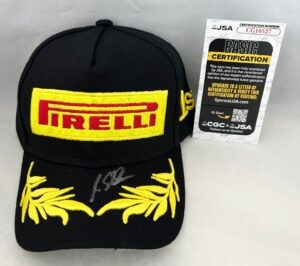 Mick Schumacher Signed Hat Mercedes Pirelli F1 Formula 1 JSA 1