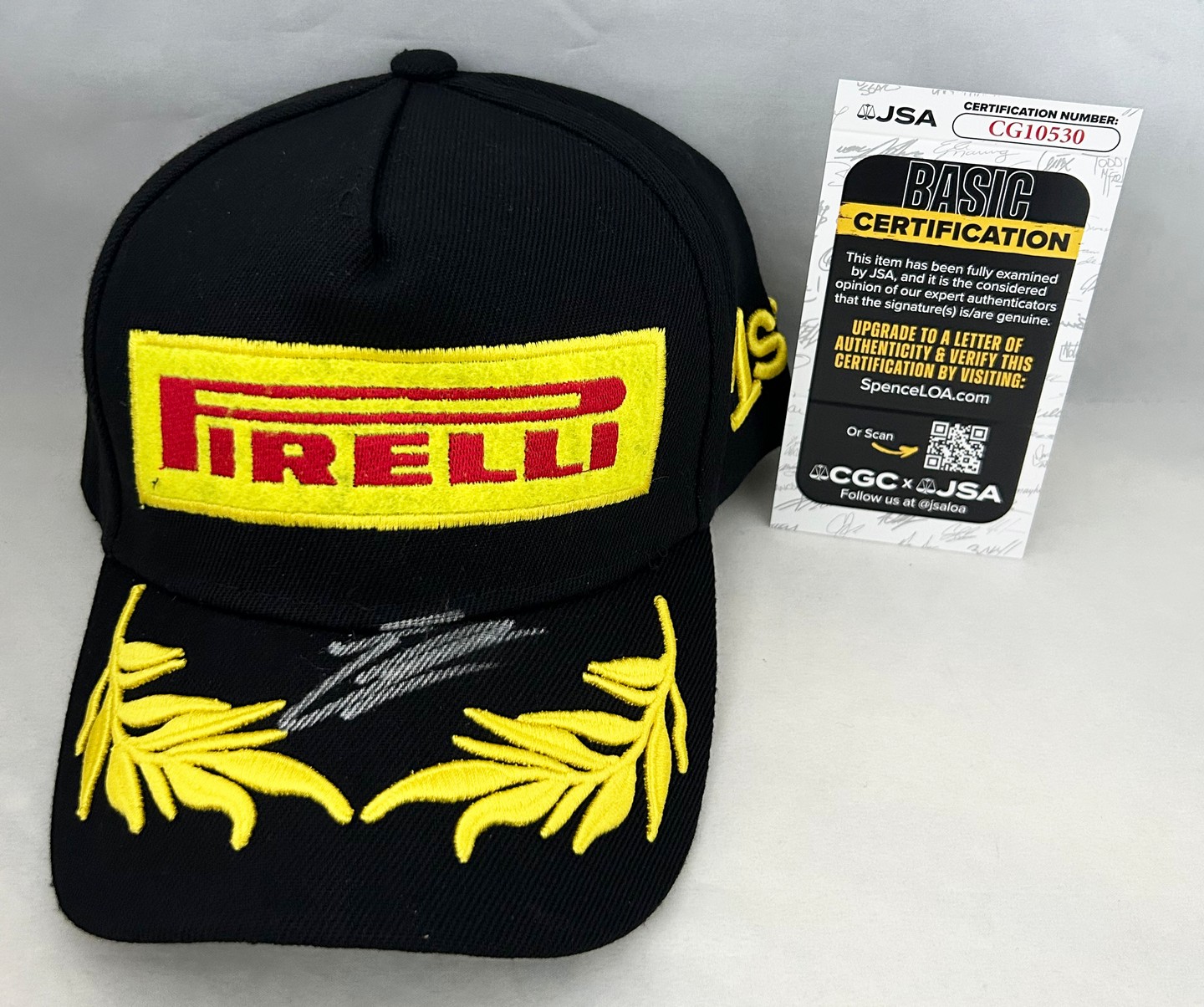Esteban Ocon Signed Hat Haas Pirelli F1 Formula 1 JSA 1