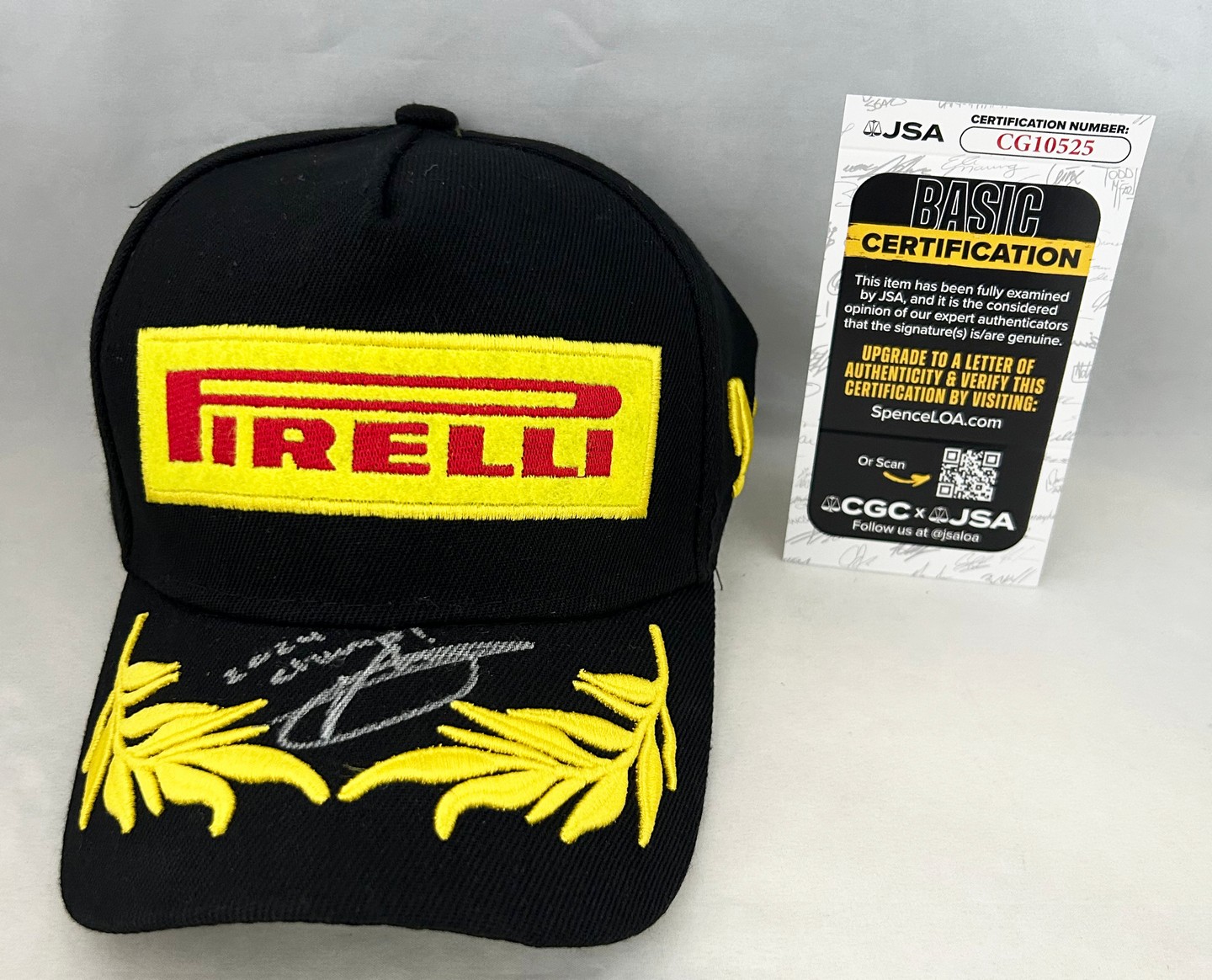 Abbi Pulling Signed Hat Alpine Pirelli F1 Academy JSA 1