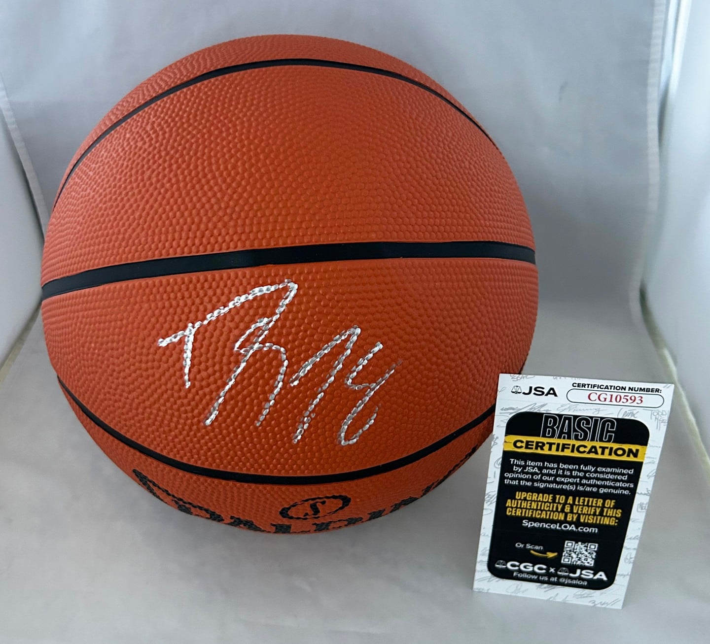 Dwight Howard Signed Basketball JSA