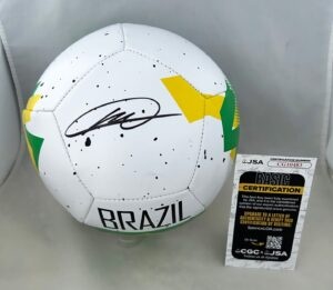 Kaka Signed Soccer Ball Brazil Brasil JSA