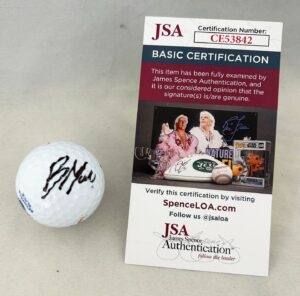 Robert MacIntyre Signed 2025 Ryder Cup Golf Ball JSA