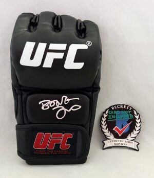 Jon Bones Jones Signed UFC Glove MMA Beckett BAS