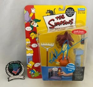Kelsey Grammer Signed Action Figure Simpsons Sideshow Bob Beckett BAS