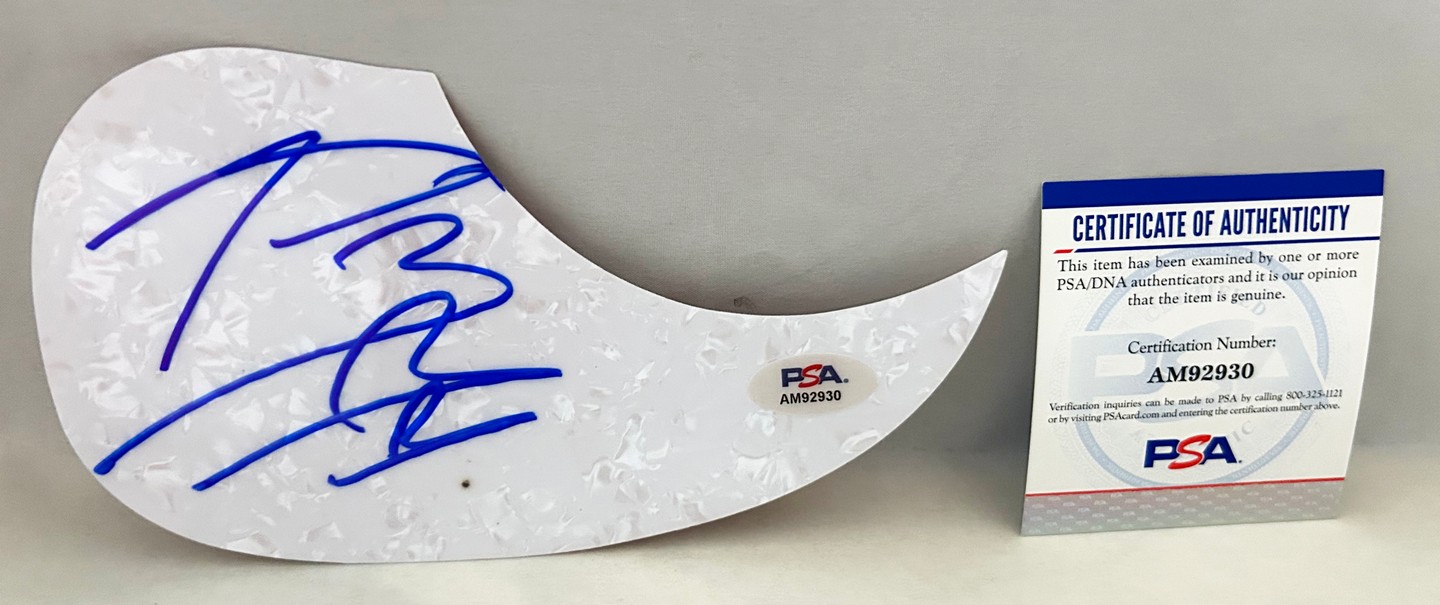 Post Malone Signed Acoustic Pickguard PSA/DNA 1