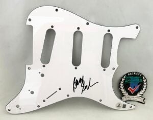 Barry Goudreau Signed Electric Pickguard Boston Beckett BAS 1