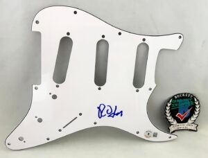Robert Smith Signed Electric Pickguard The Cure Beckett BAS 1