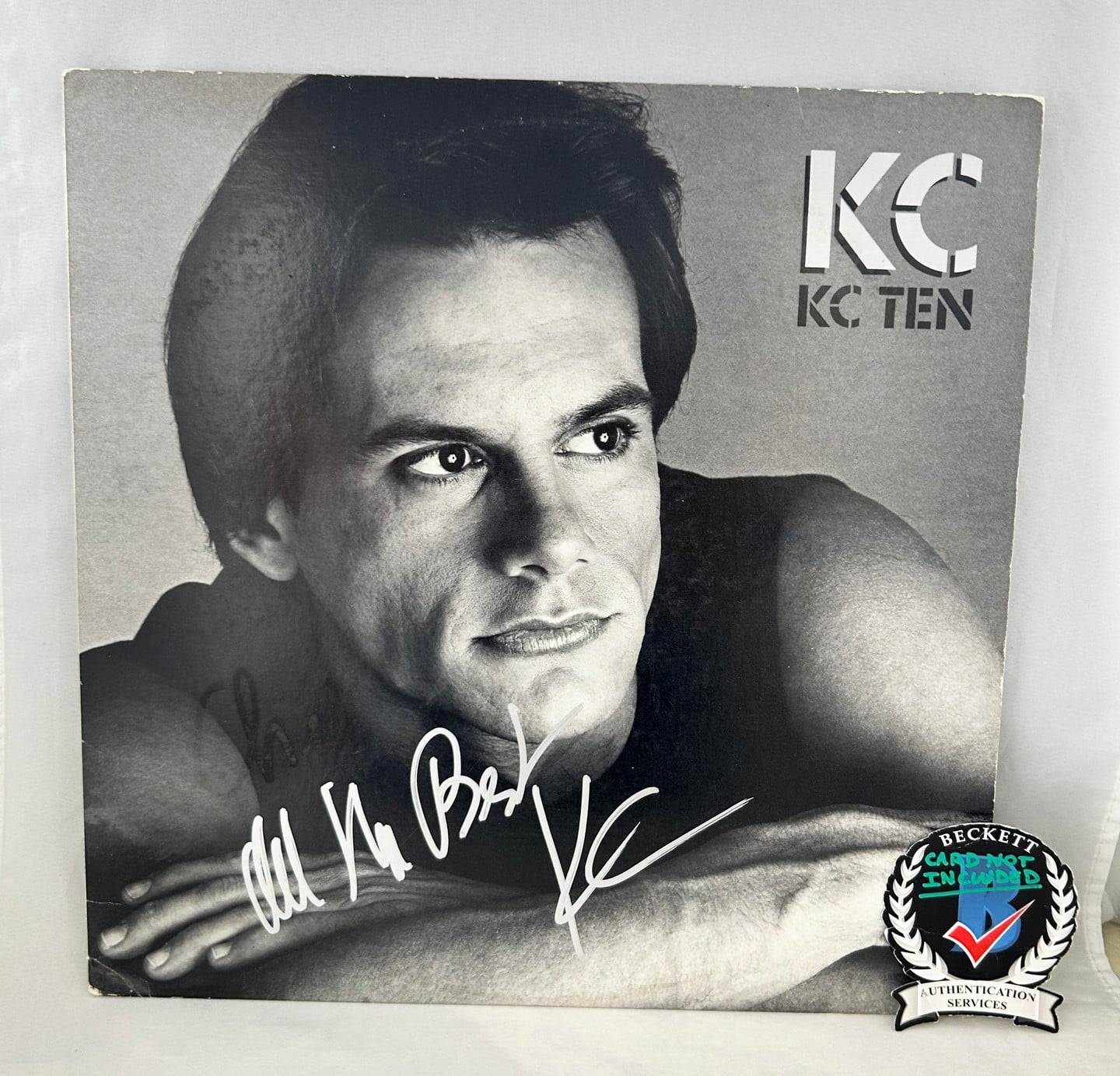 KC And The Sunshine Band Signed Vinyl LP Album Harry Wayne Casey Beckett BAS 3