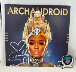 Janelle Monae Signed Vinyl LP Album Suites II and III Beckett BAS