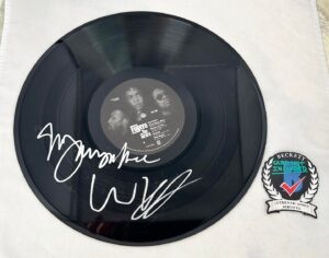 Lauryn Hill and Wyclef Jean Signed Vinyl LP Album Fugees Beckett BAS