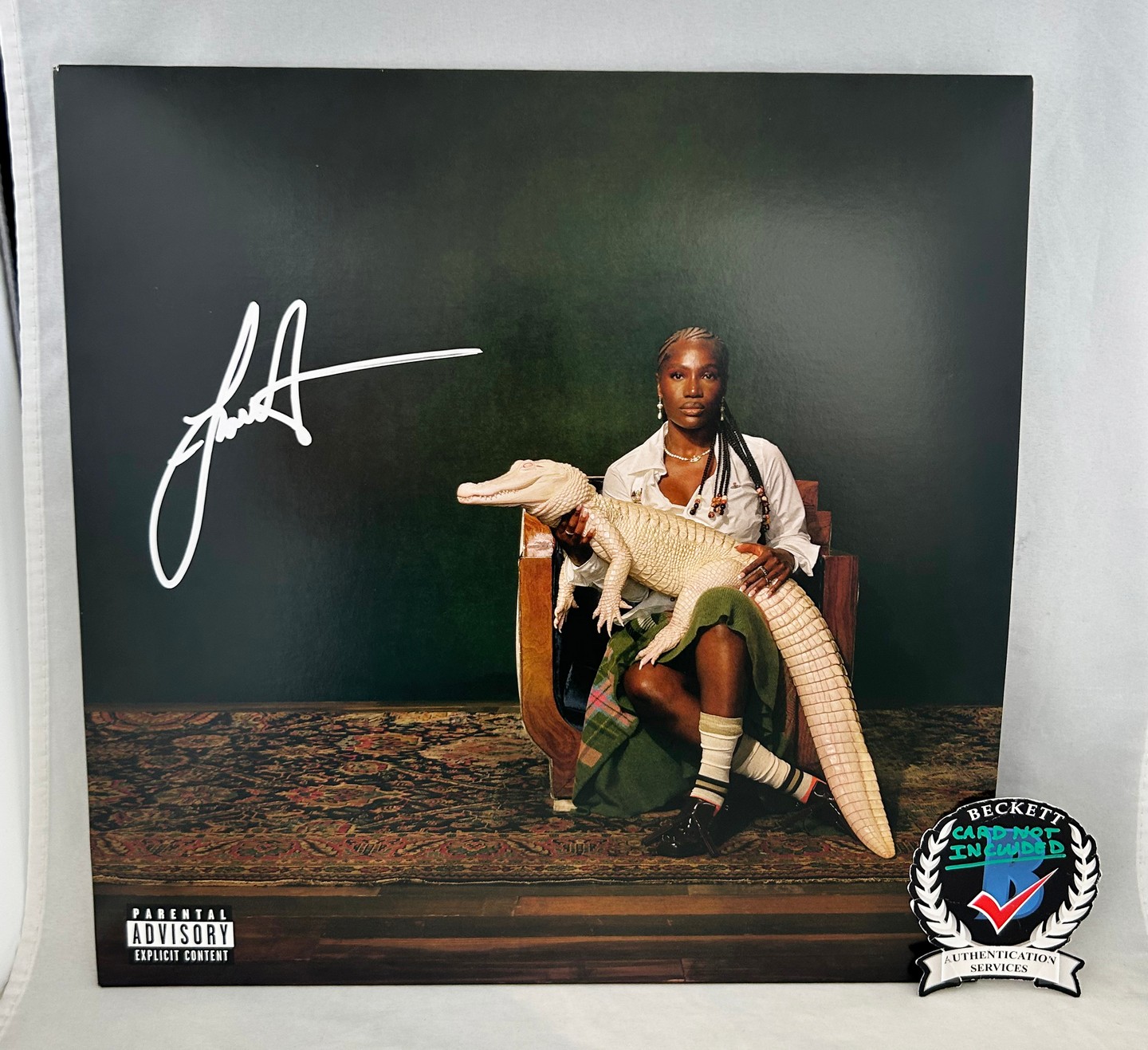 Doechii Jean Signed Vinyl LP Album Beckett BAS