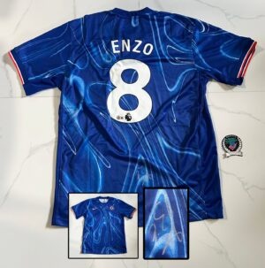 Enzo Fernandez Signed Jersey Chelsea Beckett BAS