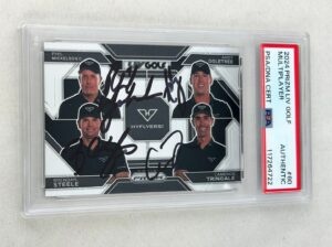 2024 Prizm Liv Golf Hiflyers Signed Card #650 Phil Mickelson Ogletree Steele Tringale PSA/DNA
