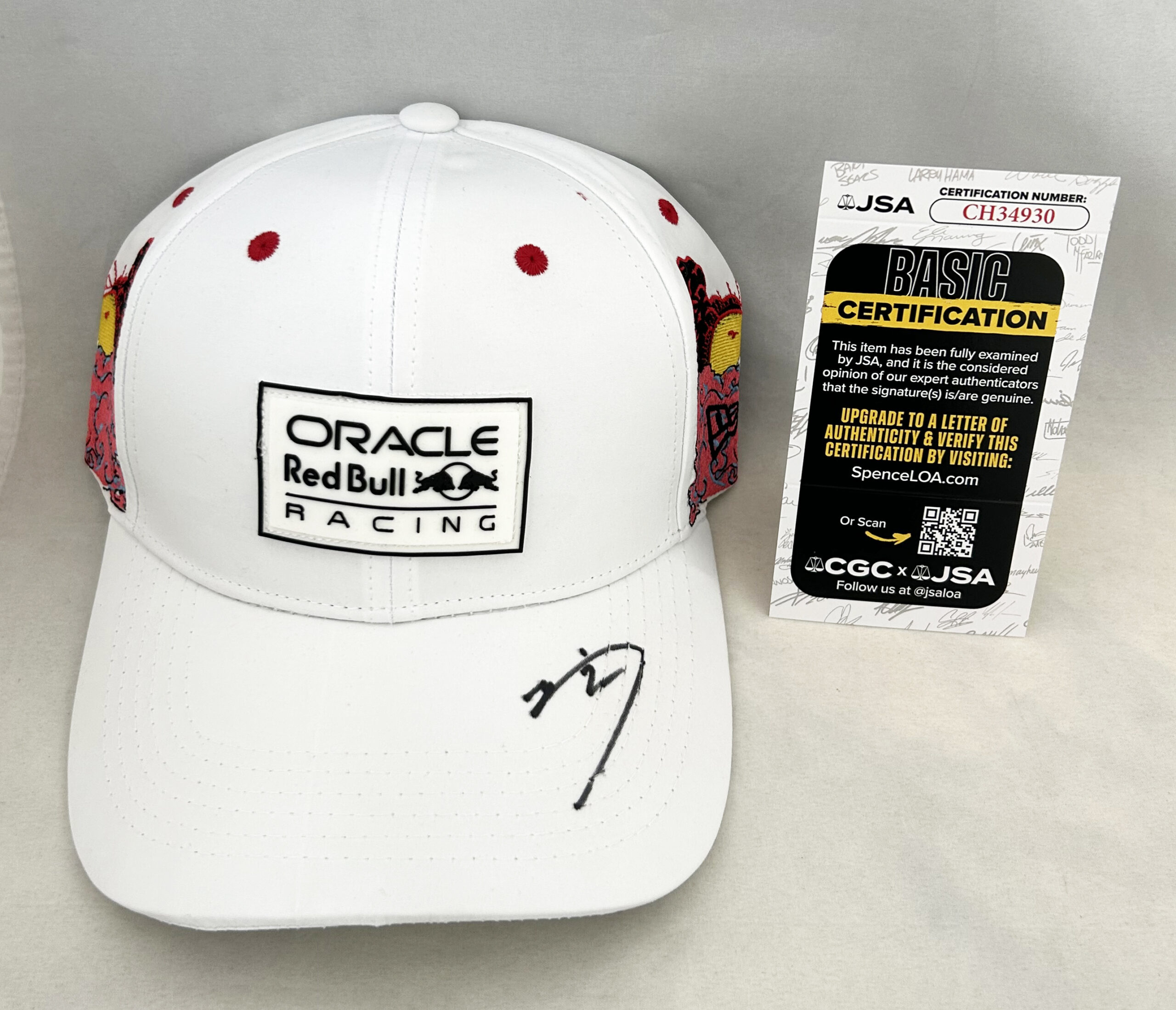 Yuki Tsunoda Signed Hat Red Bull 23025 Japanese GP F1 JSA