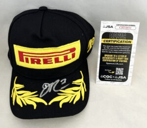 Daniel Ricciardo Signed Hat Pirelli F1 JSA