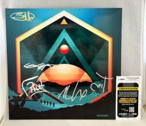 311 Band Signed Vinyl LP Album Voyager Nick Hexum P-Nut Sexton Mahoney JSA