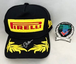 Colton Herta Signed Hat Pirelli Cadillac Formula 1 F1 Beckett BAS