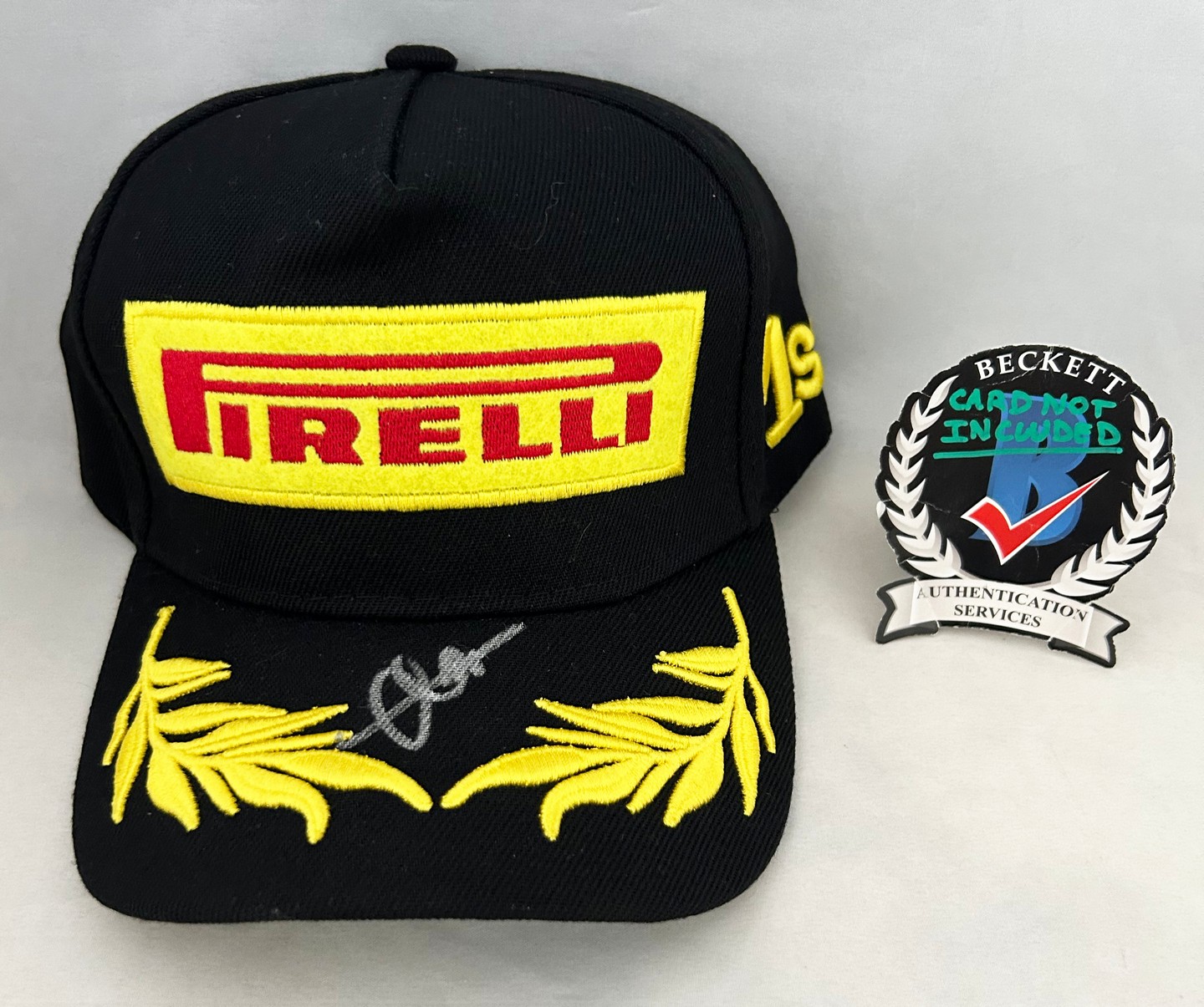 Colton Herta Signed Hat Pirelli Cadillac Formula 1 F1 Beckett BAS