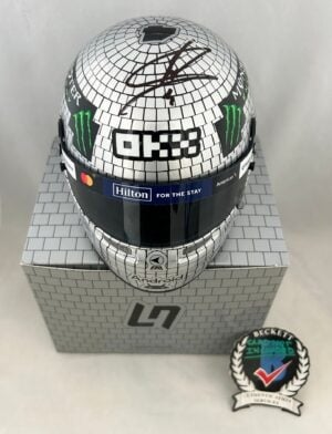 Lando Norris Signed Helmet 1:2 2025 Miami GP McLaren F1 Beckett BAS