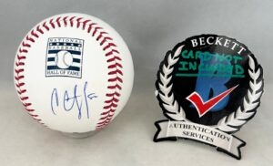 CC Sabathia Signed HOF Baseball New York Yankees Beckett BAS