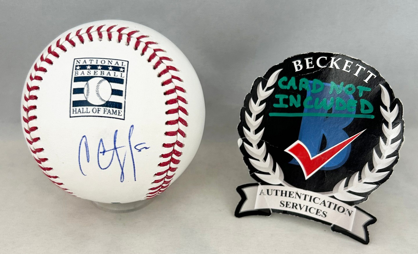 CC Sabathia Signed HOF Baseball New York Yankees Beckett BAS