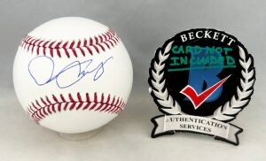 Pat Riley Signed Authentic MLB Baseball Los Angeles Lakers Miami Heat Beckett BAS