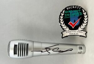 Trey Songz Signed Microphone Beckett BAS